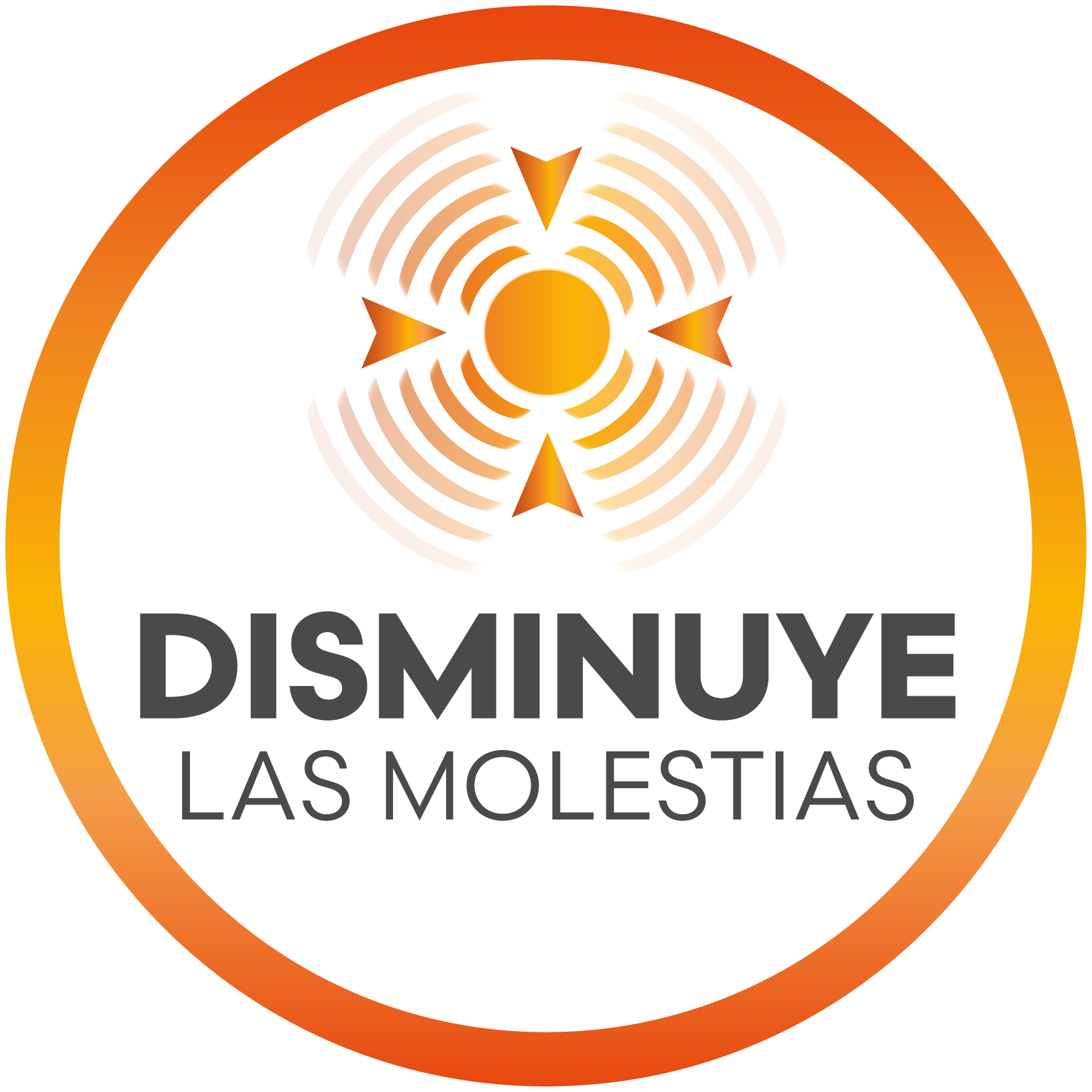 Icono disminuye molestias y tensión